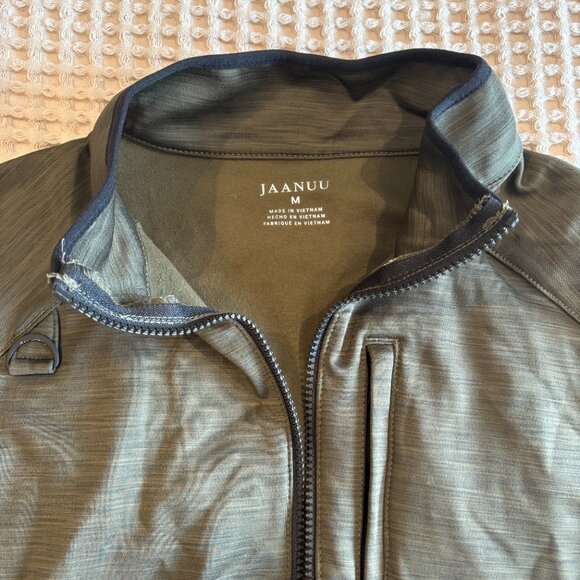 JAANUU MEN'S TECH VEST - HEATHER OLIVE - MED - Picture 5 of 6